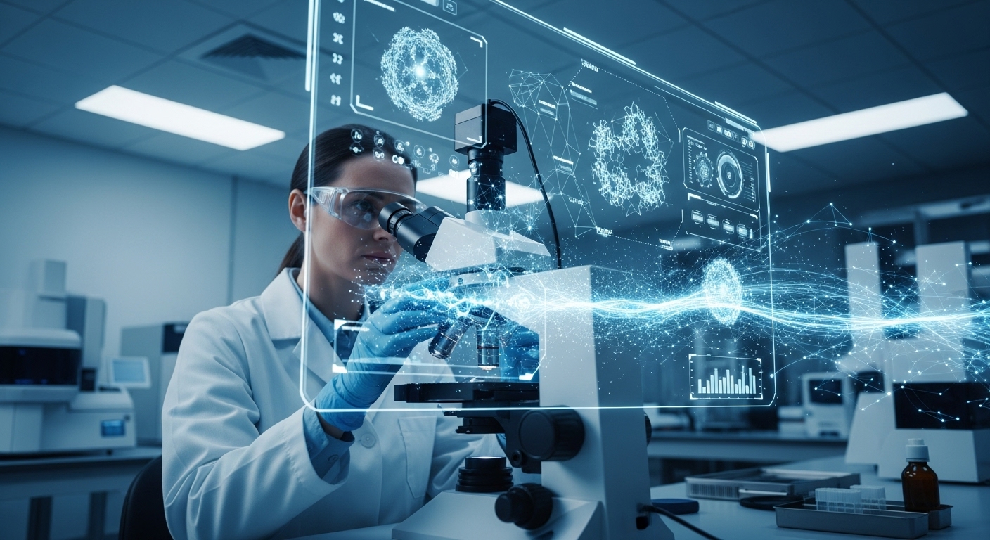 Capa do post Inteligência Artificial em Laboratórios Clínicos: A Revolução no Diagnóstico de Precisão