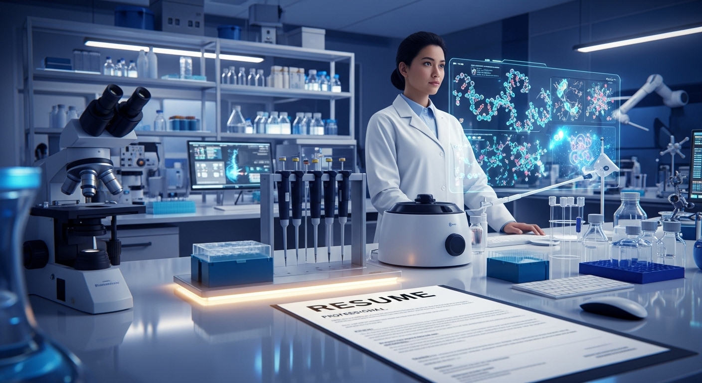 Capa do post Currículo para Laboratório Biomédico: O Guia Definitivo para Conquistar sua Vaga