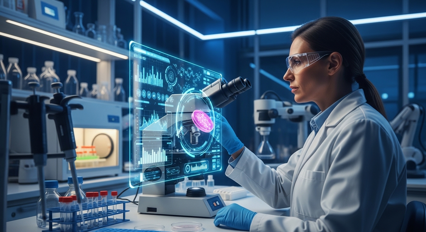 Capa do post Biomédico na Microbiologia Clínica: Desafios, Oportunidades e o Futuro da Profissão